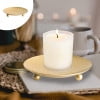 Base para vela aromática de regalo, accesorios para velas, decoración para bodas y Navidad, cena romántica a la luz de las velas