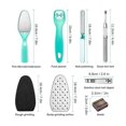 thumbnail image 3 of fastboy Foot Kit Stainless Steel Foot File Callus Remover Feet Nail Care, 3 of 6