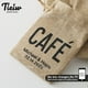 thumbnail image 3 of Mini bolsas de café de arpillera personalizadas para bodas y eventos, sacos rústicos con cordón para granos de café, bolsas de regalo de café para recuerdos de invitados, 3 of 6