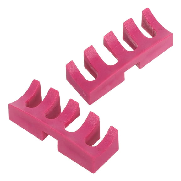 OUNONA 2 Pcs Badminton Stringing Racquet Load Spreader Badminton Pressure Reducer Stringing Protector Threading Machine Adapter For Training