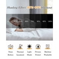 thumbnail image 5 of Orange Grey White Blackout Curtains 45 Inches Long for Bedroom, Farmhouse Ombre Color Modern Simple Thermal Insulated Room Darkening Black Out Window Curtain Panels Grommet Drapes for Living Room, 5 of 8