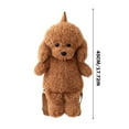 thumbnail image 3 of Winsafor Cute Stuffed Animals Plush Toy – Dog Plush Backpack, Flannel Double Shoulder Bag for Kids – Soft Plushie Gift for Kids & Girls, 3 of 9