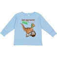 thumbnail image 3 of Inktastic Best Egg Hunter Ever Easter Dinosaur Boys or Girls Long Sleeve Toddler T-Shirt, 3 of 5