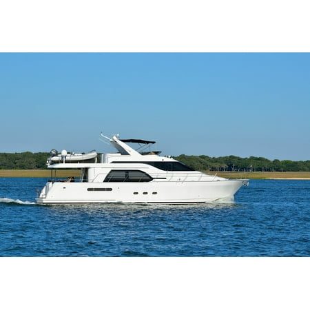 LAMINATED POSTER Sea Cruising Luxury Yacht Water Travel Boat Yacht Poster Print 24 x