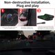 thumbnail image 3 of Velocímetro Digital de fuente grande HUD para coche, pantalla frontal electrónica, accesorios para automóviles, 3 of 4
