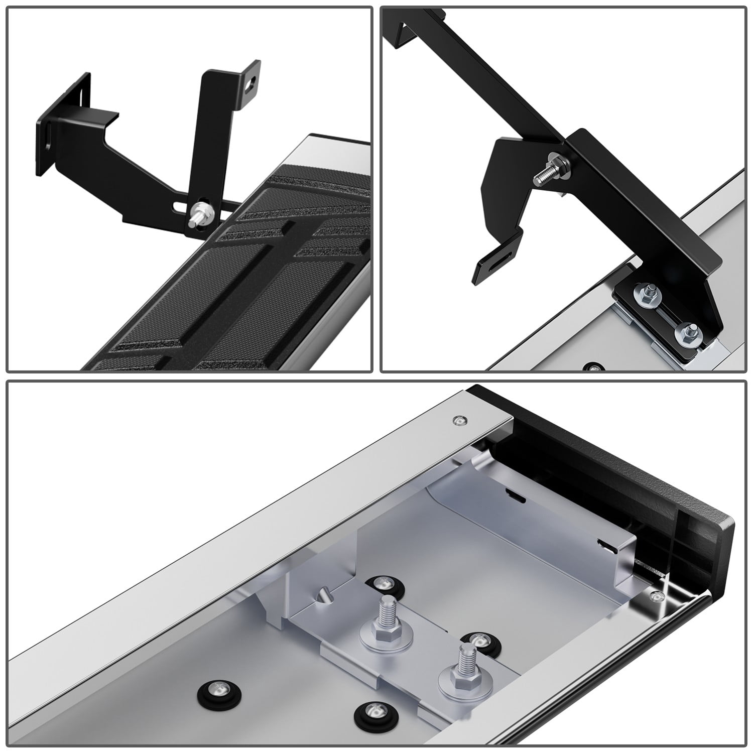 DNA Motoring For 18-24 Chevy Traverse/Traverse Limited 6.5" Side Running Boards Step Nerf Bar