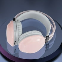 Wireless Headphones for TV Watching, TV Headphones Wireless for Seniors with Transmitter Charging Base, Support Optical,AUX,RCA and USB, High Volume No Audio Delay, Plug and Play - Pink