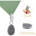 thumbnail image 5 of 6pcs Set Tablecloth Counterweight Natural Stone Tablecloth Counterweight Marble Clamp Pendant Marble Tablecloth Pendant 3.5*4.cm (Gray), 5 of 5