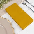 thumbnail image 3 of BalsaCircle 20 Gold Rectangular 17x12" Disposable Airlaid Paper Dinner Table Napkins Party Events Decorations, 3 of 8