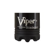 Viper Sinister Series 58 Billiard/Pool Cue, 2 Piece, Red Diamonds, 19 Ounce