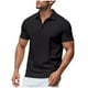 thumbnail image 2 of pstuiky camisetas de hombre, Camisa holgada informal de manga corta con cuello alto y botones y bolsillos ventilados para hombre camisas casuales para hombre xl, 2 of 9