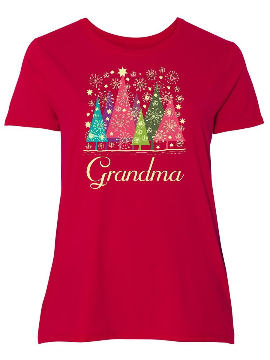 INKtastic  Grandma Christmas Women's Plus Size TShirt Gift