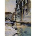 thumbnail image 2 of Venetian Canal; Palazzo Contarini degli Scrigni Poster Print by John Singer Sargent (18 x 24), 2 of 2