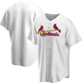 thumbnail image 1 of Nuevo Uniforme De Béisbol Cardigan Cardinals Baseball Blank Ropa Deportiva De Verano Blanca-M(40), 1 of 2