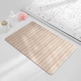thumbnail image 3 of Diatomaceous Earth Bathroom Mat 60 cm x 40 cm Striped Pattern Polyester Quick Drying Stain Resistant Wear Resistant Non Slip, 3 of 6