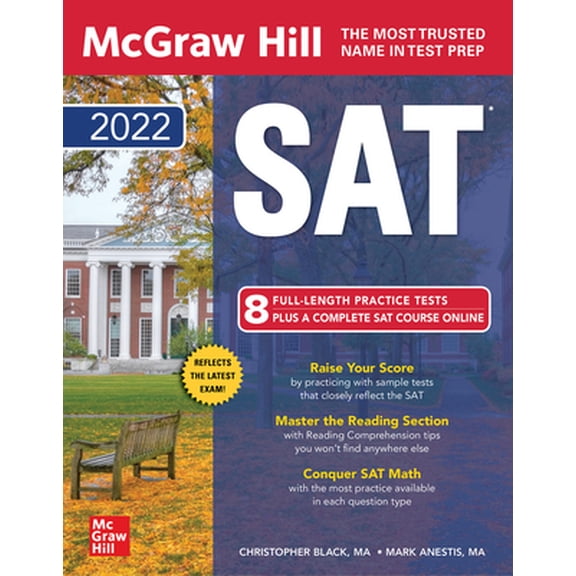 Pre-Owned McGraw-Hill Education SAT 2022 (Paperback) 1264266529 9781264266524