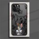 thumbnail image 3 of T-tom y j-jerry funda de teléfono mate de dibujos animados para iPhone 15 14 11 Pro Max 13 12 Mini XR X SE 7 8 6 6S Plus, cubierta translúcida, 3 of 5