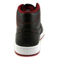 thumbnail image 4 of Jordan Air Jordan 1 Mid Men US 12 Black Basketball Shoe, 4 of 5
