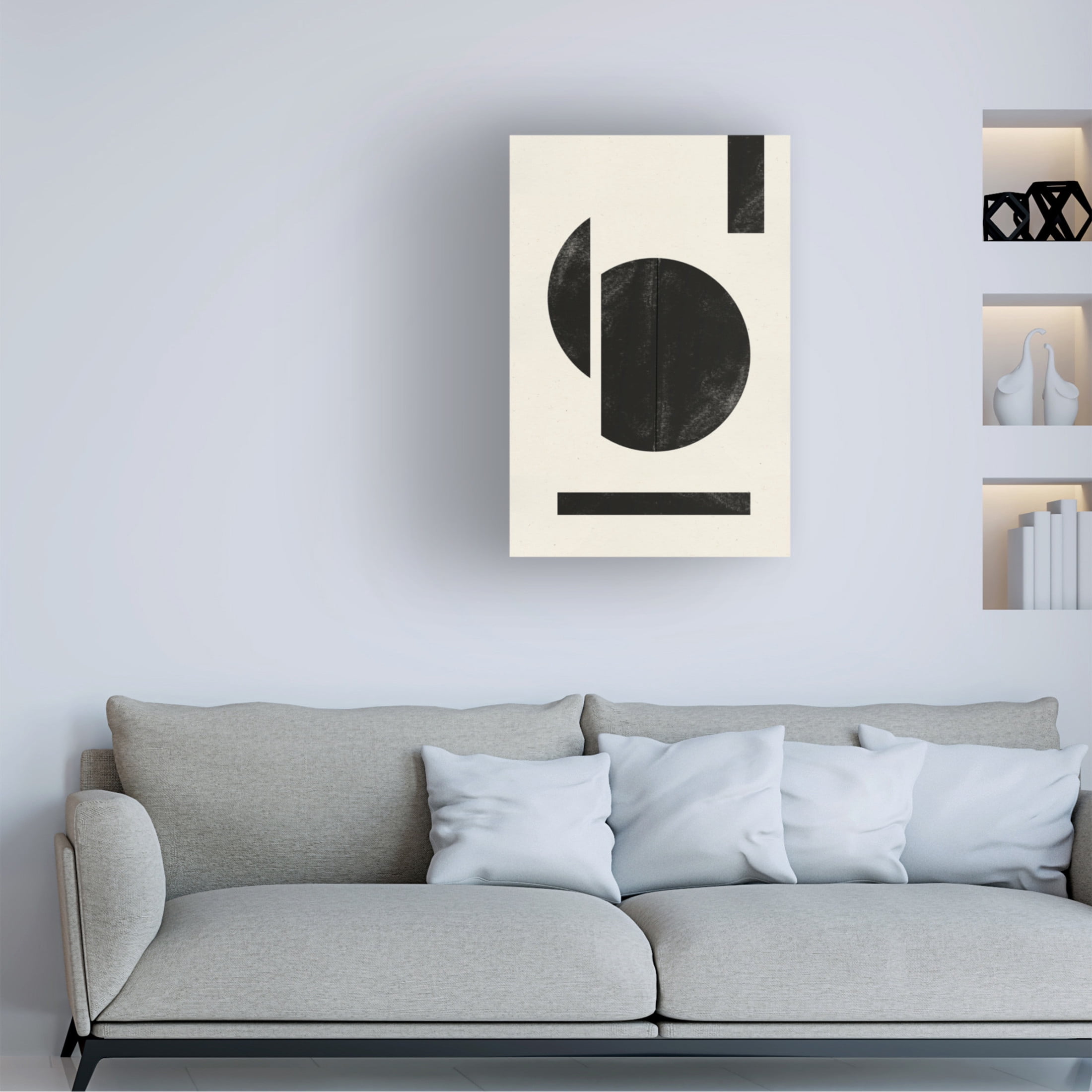 Trademark Fine Art THE MIUUS STUDIO Zen Nr1 Canvas Wall Art