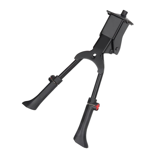 Pata de cabra para bicicleta, soporte lateral para los pies, ligero, resistente, práctico, accesorio profesional negro para bicicletas de 24 a 29