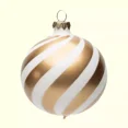 thumbnail image 4 of Esferas Navideñas Artesanales Caramelo Varios Colores 12 Pza, 4 of 7