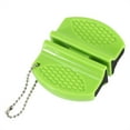 thumbnail image 1 of Mini afiladores de cuchillos portátiles multifunción de uso rápido, piedra de afilar, accesorios de cocina, color verde, 1 of 1