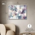 thumbnail image 5 of Art Remedy Watercolor Abstract Canvas, 36" x 30", Silver Frame, Golden Reflections, 5 of 7