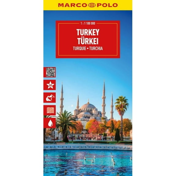 Marco Polo Maps Turkey Marco Polo Map, (Paperback)