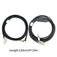 thumbnail image 5 of WINDLAND Gaming Cable Audio Cord Extension Cable 1.2m Long Headphones for Sol Republic Master Tracks V8 V10 X3 Headset Cable, 5 of 12