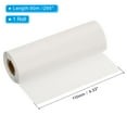 thumbnail image 2 of Unique Bargains 4.33'x295' (110mmx90m) Wax Thermal Transfer Ribbon, 1 Roll 1/2' Core Ink Out Barcode Ribbon with Core, White, 2 of 6