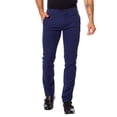 thumbnail image 1 of Pantalón Casual Formal Hombre Gabardina Stretch Skinny Azul Marino azul marino 30 Incógnita 770166, 1 of 5