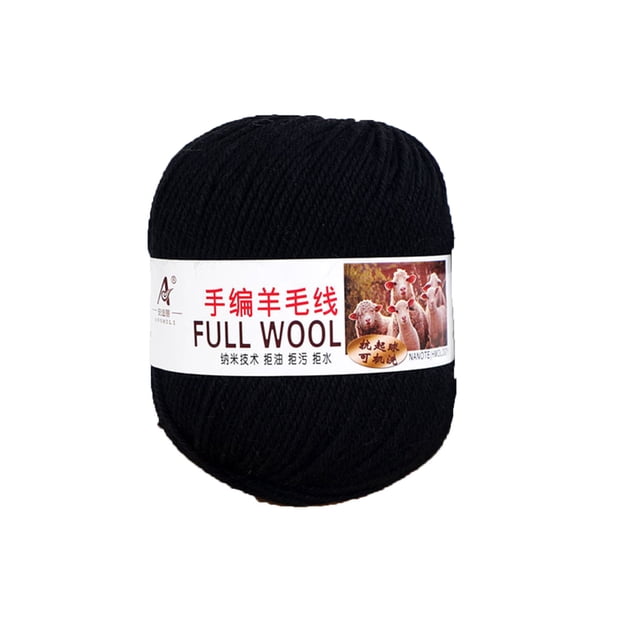 Hilo de Lana para Tejer Hilo de Lana Ultra Suave Sedoso, Suéter de Punto Hecho a Mano de Medio Grueso, Pantalones, Hilo de Ropa Exterior, Hilado de Bufanda de Bricolaje Hilo Suave para el Ganchillo