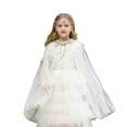thumbnail image 1 of KAWELL Girls Princess Cape Shiny Party Props Kids Halloween Dress up, 1 of 6