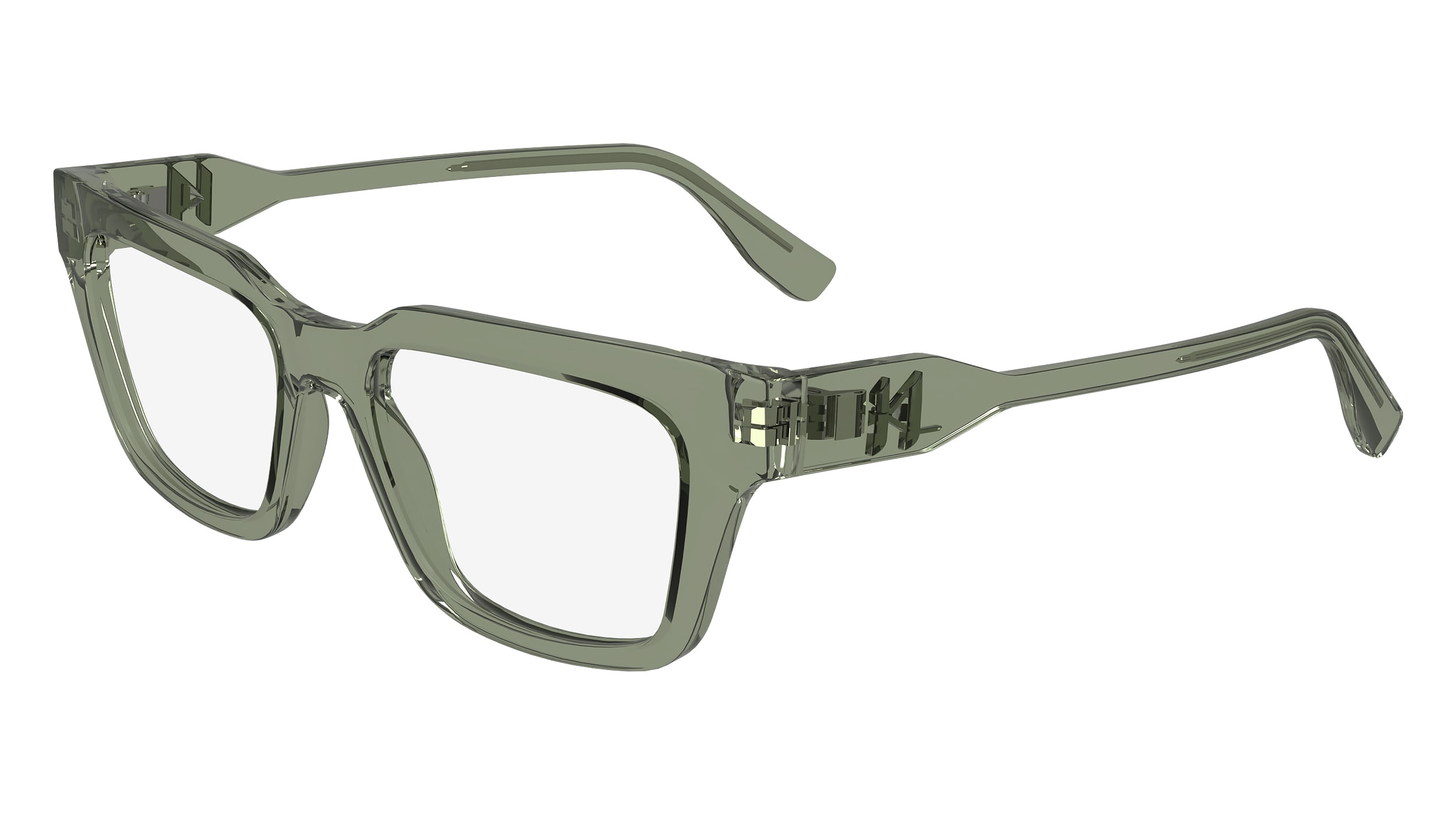 KARL LAGERFELD EYEGLASSES KL6137-020-52 New with case KARL LAGERFELD Eyeglasses KL6137-200--52-mm - Walmart.com main image 4