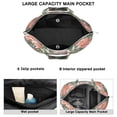 thumbnail image 2 of Flower Women's Large Weekend Travel Bag Moving Canvas Handbag Thick Double Layer Beach Weekend Travel Unisex Hospital Maternity Delivery with Toiletry Waterproof, 2 of 5