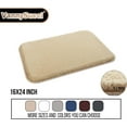 thumbnail image 6 of 24 x 16 Non Slip Bathroom Rugs Durable Soft Bath-Mat for Bathroom Machine Washable Bath Mats Rugs Water Absorbent Bathroom Mats with Fluffy Microfiber Beige, 6 of 6