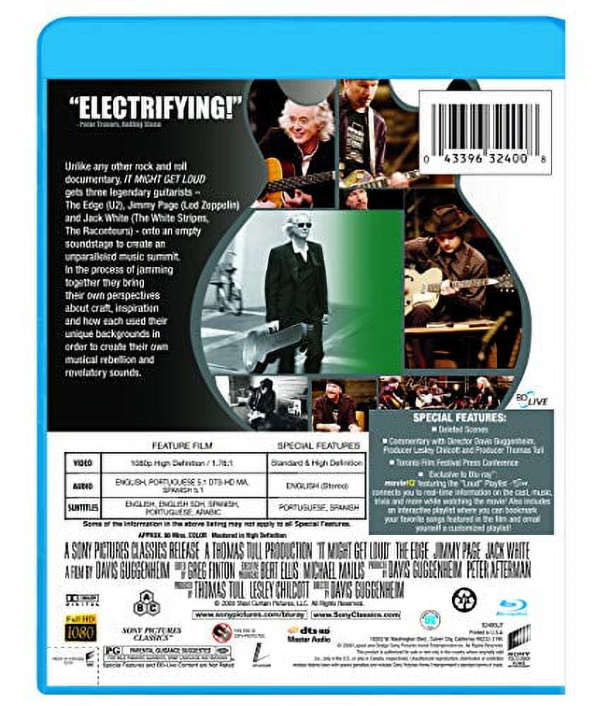 It Might Get Loud (Blu-ray) - Walmart.com