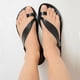 thumbnail image 1 of Sandalias antideslizantes transpirables planas con punta plana para vacaciones en la playa para mujer Wmkox8yii  nm2558, 1 of 3