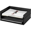 Victor Technology Stacking Letter Tray, Black (1154-5)