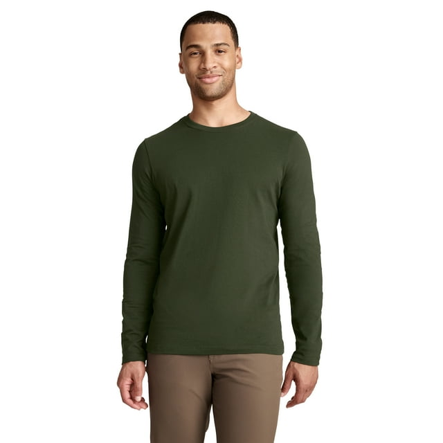 Jockey T-Shirt à Manches Longues à Col Ras du Cou Made2Fit pour Hommes