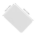 thumbnail image 2 of OULII 10pcs Ironing Clothes Protector Mesh White Polyester Heat-Resistant For Steam Iron Home Use, 2 of 8