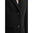 thumbnail image 3 of Ellos Women's Classic Wool-Blend Coat Coat, 3 of 6