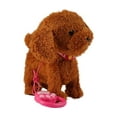 thumbnail image 4 of 11In Realistic Animal Interactive Toy Dark Brown Teddy Animated Electronic Pet with Remote Control Leash and Singing for Birthday Gift, 4 of 4