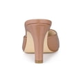 thumbnail image 2 of BLISSFUL STEP Mules à Talons Aiguilles à Bout Pointu pour Femmes Nude 9, 2 of 8