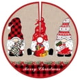 thumbnail image 2 of Almohadillas De Piso Falda de árbol de Navidad Goblin Snowflake 90cm Almohadilla de árbol de Navidad para sala de estar (ASQ73) Wdftyju Libre de BPA, 2 of 3