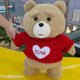 thumbnail image 3 of 43 cm 10 estilos Película Osito de peluche Ted 2 Juguetes de peluche en delantal Animales de peluche suaves Un regalo de cumpleaños para un buen amigo, 3 of 5