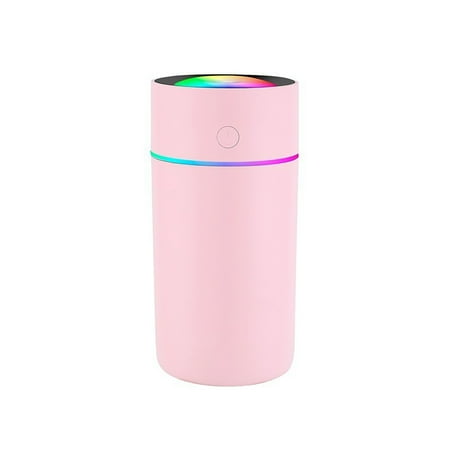 

CHMORA 300ml Mini Portable Ultra-Quiet USB Charging LED Night Light A-ir Humidifier