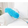 thumbnail image 2 of Blue feather duster microfiber corner broom extendable up to 280cm washable, telescopic feather duster, 2 of 5
