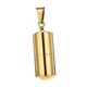 thumbnail image 5 of Colgante de urna de cremación con forma de urna vacía para cenizas, unisex, con dije de oración Dorado, 5 of 9