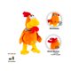 thumbnail image 3 of Gallo Loco De Peluche Musical Bailarin Movimiento Importadora La Merced Tela Hipoalergenica Resistente, 3 of 5